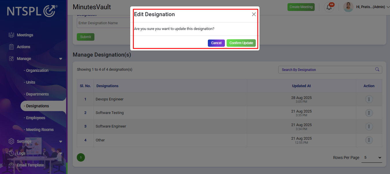 Designation