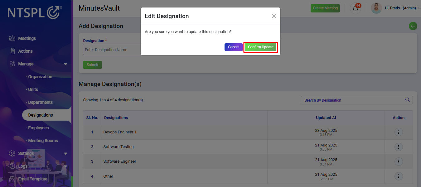 Designation