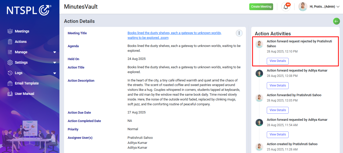 forward-requested-view-activities