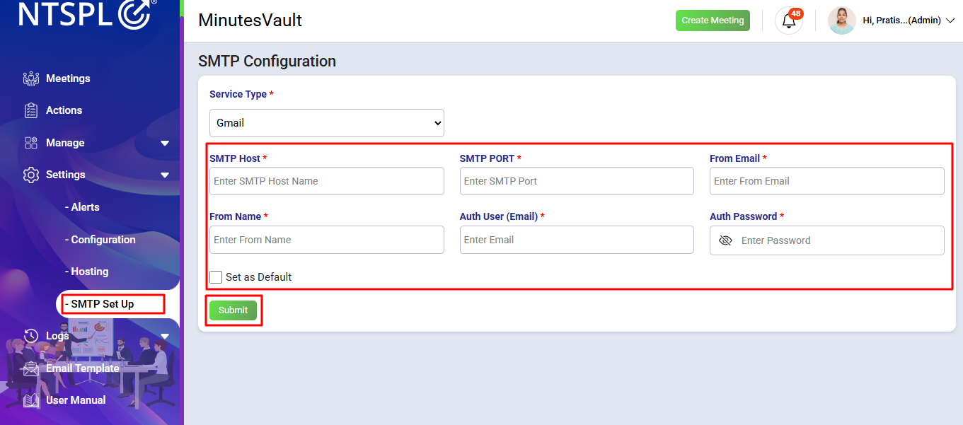 smtp-setup